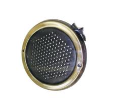 Respiro Para Moveis 50Mm Aço Dourado Lo Ventilação 5Un