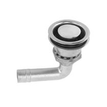 Respiro para Tanque de Combustível 90 Graus 5/8 Pol Aço Inox