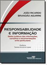 Responsabilidade E Informação - Revista Dos Tribunais