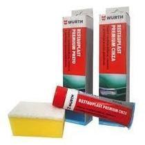Restaurador De Plástico Restauplast Premium Preto Wurth 75ml