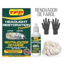 Restaurador Polidor De Farol Premium Headlight Restoration