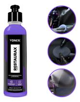 Restaurax 240ml Vonixx Restaurador e Revitalizador de Plásticos Internos e Externos Restaurax 240ml Vonixx Restaurador e Revitalizador de Plásticos Internos e Externos