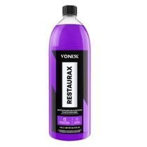 Restaurax restaurador de plásticos vonixx 1,5l proteção e renovação de superfícies automotivas