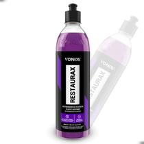 Restaurax Vonixx 500ml Restaurador de Plásticos para Carro, Protege e Dá Brilho por até 6 Meses Restaurax Vonixx 500ml Restaurador de Plásticos para Carro, Protege e Dá Brilho por até 6 Meses
