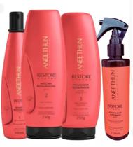 Restore System Aneethun Kit Home Care Completo - 4 Produtos