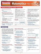 Resumao Administracao e Negocios - Matematica Para Resumao Administracao e Negocios - Matematica Para