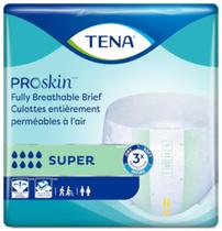 Resumo de incontinência TENA ProSkin Heavy Absorvency L 56 Ct