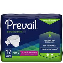 Resumos de incontinência Prevail Bariatric Ultimate Absorbency 12 ct