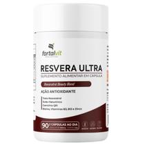 RESVERA ULTRA - Trans-Resveratrol, Ácido Hialurônico, CQ10, Biotina e Vitaminas