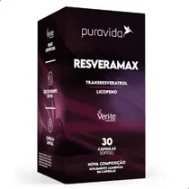 Resveramax Resveratrol Longevity Booster 30 Cáps - Pura Vida Resveramax Resveratrol Longevity Booster 30 Cáps - Pura Vida