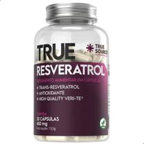 Resveratrol 450mg Antioxidante Vegano 30 Capsulas True Source Resveratrol 450mg Antioxidante Vegano 30 Capsulas True Source