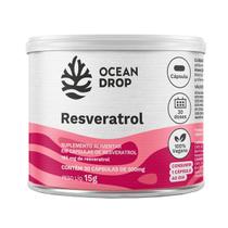 Resveratrol 500mg Vegano 30 Cápsulas - Ocean Drop