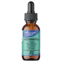 Resveratrol +Ácido Hialurônico +Colágeno +Vitamina A(Retinol) de 30ML Sabor UVA