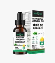 Resveratrol, Coenzima Q10, Vitaminas, Zinco, Cromo, Magnésio com Óleo De Abacate 30ml Nutrisalus