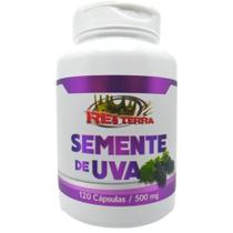 Resveratrol Semente de Uva 120 Cápsulas 500mg - Rei Terra