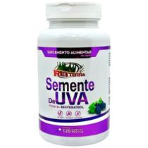 Resveratrol - Semente De Uva 500mg 120 Cápsulas - Rei Terra Resveratrol - Semente De Uva 500mg 120 Cápsulas - Rei Terra