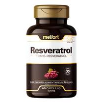 Resveratrol (Trans-Resveratrol) 60 Capsulas 500mg Melfort