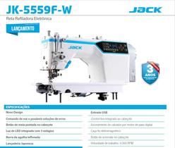 Reta com refilador Eletrônica Direct Drive Jack JK-5559FW