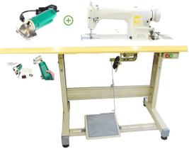 Reta completa+motor servo+1 cortador de tecido elétrico+LED