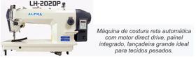 Reta Direc Drive , Lançadeira Grande Alpha-LH202DP-220V