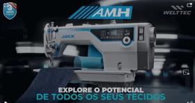 Reta Eletrônica Jack AMH JK-A5E Para todo tipo de tecido!