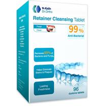 Retainer Cleaner Tablets Y-Kelin Fornecimento de 3 meses 96 comprimidos Retainer Cleaner Tablets Y-Kelin Fornecimento de 3 meses 96 comprimidos