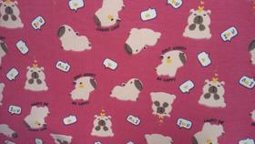 Retalho Molecotton Estampa Capivara Capivarinha 1x1,80mt