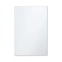 Retângulo sem moldura Mirror Better Bevel 50x75cm com borda de lápis