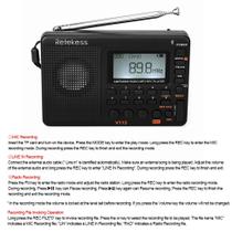 Retekess V-115 Radio FM AM SW Multiband Radio Receiver Recor - generic