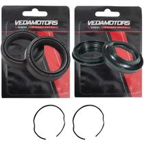 Retentor Bengala + Guarda Pó + Trava Dafra Kansas 150