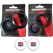 Retentor Bengala + Guarda Pó + Travas Cb500x Cb500f Cb500r Retentor Bengala + Guarda Pó + Travas Cb500x Cb500f Cb500r