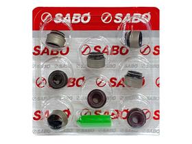 Retentor Haste Válvula VW AP Fiat Fire GM 1.4 Sabó 03044BREF Kit 8 Peças