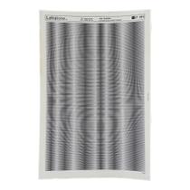 Retícula Letraset Decalque 25 X 38cm Letratone Adesiva 264