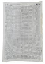 Retícula Letraset Decalque 25 X 38cm Película Adesiva 123