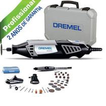 Retífica DREMEL 4000 Profissional 175W 36 Acessórios+ 3 Acoplamentos DREMEL