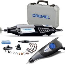 Retífica Dremel 4000 Profissional com 36 Acessórios + 3 Acoplamentos + 1 Gravador Engraver 290