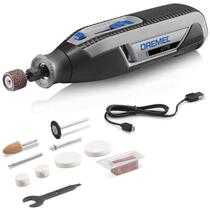 Retífica Dremel LITE 7760-N/10 à Bateria 4V Bivolt com 10 Acessórios DREMEL