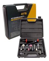 Retífica Pneumática Mini Esmerilhadeira De Ar Rotta376 + Maleta + Acessórios