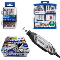 Retífica Série 3000 Lata Edição Limitada DREMEL + Kit 191 peças 110v