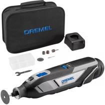 Retífica Série 8240 12V MAX Bivolt com 5 Acessórios e Bolsa Nylon DREMEL