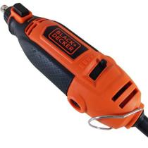 Retificadeira micro black+decker + acessórios e maleta