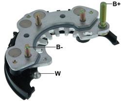 Retificador Alternador CHEVROLET: Astra, Corsa, Vectra NISSAN: 100NX 1.6, Primera 1.6 Stationcar