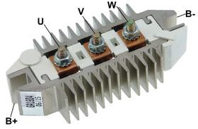 Retificador Alternador GM: Corsa Wind, Astra, Vectra, Ômega 2,2 (s/ar cod. - 93 a 95), Ômega 2.0. Retificador Alternador GM: Corsa Wind, Astra, Vectra, Ômega 2,2 (s/ar cod. - 93 a 95), Ômega 2.0.