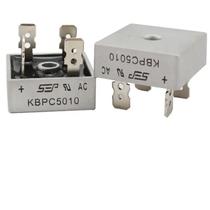 Retificadores De Ponte De Diodo 50A 1000V KBPC5010 2PCS Diodos Retificadores De Potência Componentes