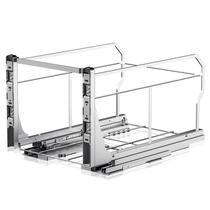 Retire a lixeira Insputer Double para gabinete de 18 W x 24 D