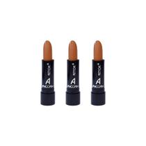 Retok Color Stick Anaconda 3G - Louro Medio - Kit Com 3Un