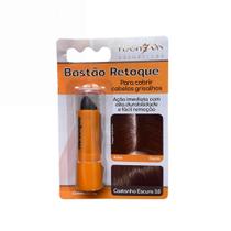 Retoque Capilar castanho escuro 3.0 4g Bastão -FlashOn
