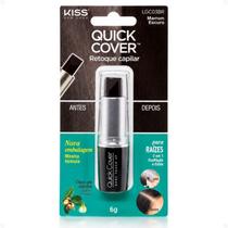 Retoque Capilar Kiss New York Quick Cover Marrom Escuro 6g Lgc03bb Retoque Capilar Kiss New York Quick Cover Marrom Escuro 6g Lgc03bb