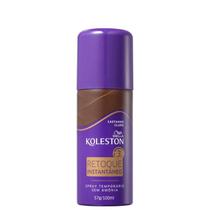 Retoque Instantâneo Castanho Claro - Corretivo De Raiz 100Ml - Koleston