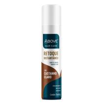 Retoque Instantâneo de Raiz Above Hair Care Cor Castanho Claro Spray 75ml Retoque Instantâneo de Raiz Above Hair Care Cor Castanho Claro Spray 75ml